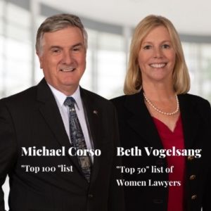 Michael Corso and Beth Vogelsang
