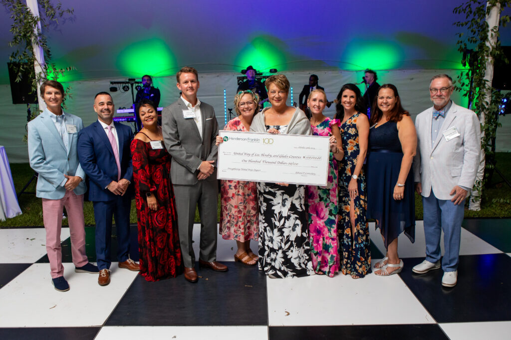 enderson Franklin Celebrates 100th Anniversary with $100,000 Commitment to the United Way of Lee, Hendry, and Glades Counties