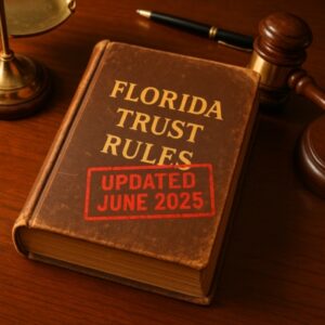 Florida trust law update 2025

