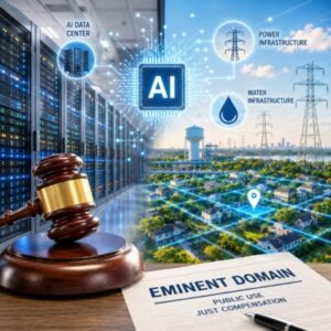 AI Data Centers and Eminent Domain in FL
